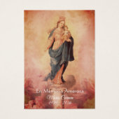 Unsere Lady der Säulenfrommen, Spanisch Katholisch (Vorderseite)