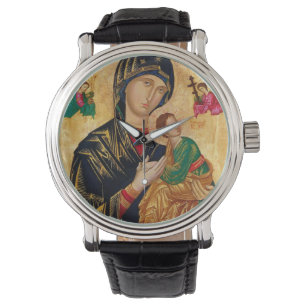 Unsere Lady der ständigen Hilfe Armbanduhr