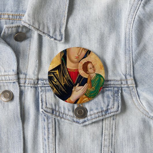 Unsere Lady der ständigen Hilfe Button (Beispiel)