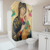 Unsere Lady der ständigen Hilfe Duschvorhang (Beispiel)