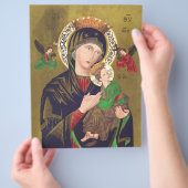 Unsere Lady der ständigen Hilfe Flyer (Hand)