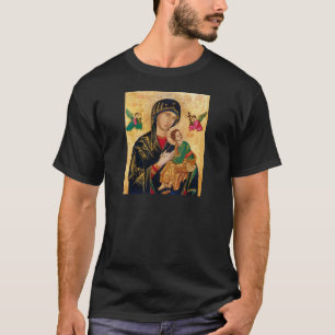 Unsere Lady der ständigen Hilfe Icon Jungfrau Mary T-Shirt