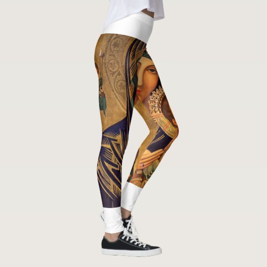 Unsere Lady der ständigen Hilfe Leggings (Rechts)