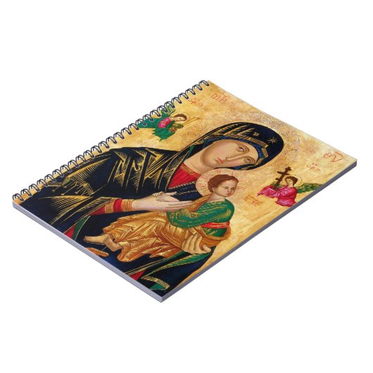 Unsere Lady der ständigen Hilfe Notizblock (Linke Seite)