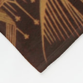 Unsere Lady der ständigen Hilfe Original-Version Fleecedecke (Ecke)