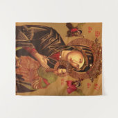 Unsere Lady der ständigen Hilfe Original-Version Wandteppich (Vorderseite (Horizontal))