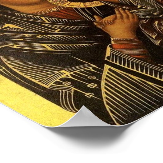 Unsere Lady der ständigen Hilfe Poster (Ecke)