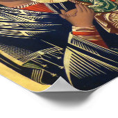 Unsere Lady der ständigen Hilfe Poster (Ecke)