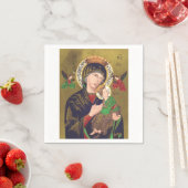 Unsere Lady der ständigen Hilfe Serviette (Beispiel)