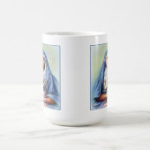 Unsere Lady der Trauern Kaffeetasse (Mittel)
