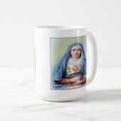 Unsere Lady der Trauern Kaffeetasse (VorderseiteRechts)