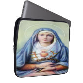 Unsere Lady der Trauern Laptopschutzhülle (Vorne Rechts)