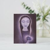 Unsere Lady der Trauern Postkarte (Stehend Vorderseite)