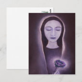 Unsere Lady der Trauern Postkarte (Vorne/Hinten)