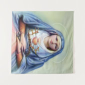 Unsere Lady der Trauern Wandteppich (Vorderseite (Horizontal))