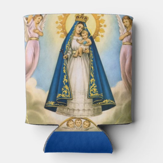 Unsere Lady der Wohltätigkeit Dosenkühler (Rückseite)