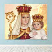 Unsere Lady des guten Erfolgs Leinwanddruck (Insitu (Holzboden))