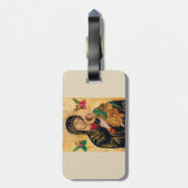 Unsere Lady des Icon der ständigen Hilfe Gepäckanhänger (Rückseite vertikal)