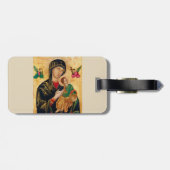 Unsere Lady des Icon der ständigen Hilfe Gepäckanhänger (Rückseite horizontal)