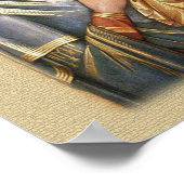 Unsere Lady des Icon der ständigen Hilfe Poster (Ecke)