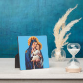 Unsere Lady des Monte Carmel Fotoplatte (InSitu)