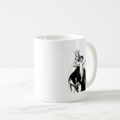 Unsere Lady des Monte Carmel Kaffeetasse (VorderseiteRechts)