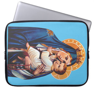 Unsere Lady des Monte Carmel Laptopschutzhülle