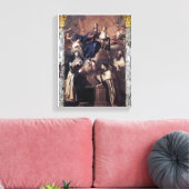 Unsere Lady des Monte Carmel Leinwanddruck (Insitu (Wohnzimmer))