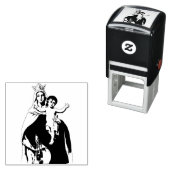 Unsere Lady des Monte Carmel Permastempel (Beispiel)