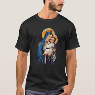 Unsere Lady des Monte Carmel Scapular St Teresa vo T-Shirt