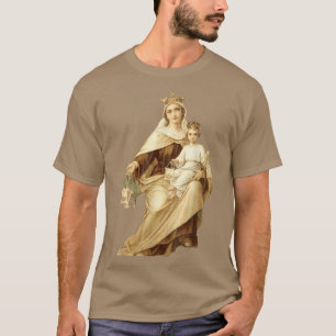 Unsere Lady des Monte Carmel Scapular St Teresa vo T-Shirt