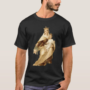 Unsere Lady des Monte Carmel Scapular St Teresa vo T-Shirt