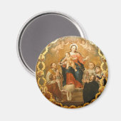 UNSERE LADY DES ROSÄRS MAGNET (Vorderseite/Rückseite)