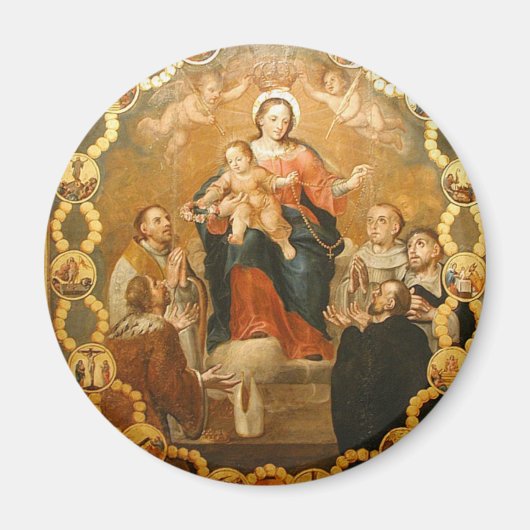 UNSERE LADY DES ROSÄRS MAGNET (Vorne)