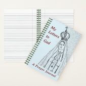 Unsere Lady Fatima Prayer Journal Spiral Notebook Notizblock (Innen)