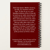 Unsere Lady Fatima Prayer Journal Spiral Notebook Notizblock (Rückseite)