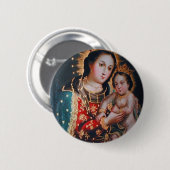 UNSERE LADY-FLÜCHTUNG VON SINNERN BUTTON (Vorne & Hinten)