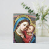 UNSERE LADY-FLÜCHTUNG VON SINNERN POSTKARTE (Stehend Vorderseite)