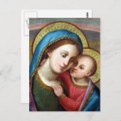 UNSERE LADY-FLÜCHTUNG VON SINNERN POSTKARTE (Vorne/Hinten)