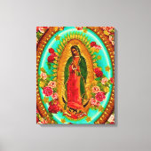 Unsere Lady Guadalupe Mexican Saint Jungfrau Mary Leinwanddruck (Vorderseite)
