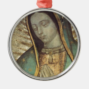 UNSERE LADY GUADALUPE SILBERNES ORNAMENT