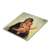 Unsere Lady Jungfrau Mary & Baby Jesus Keramik Til Fliese (Seite)