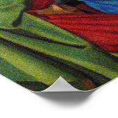 Unsere Lady Jungfrau Mary pflegt das Heilige Geist Poster (Ecke)