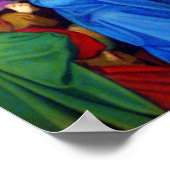 Unsere Lady Jungfrau Mary pflegt das Heilige Geist Poster (Ecke)