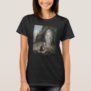 Unsere Lady Lourdes St. Bernadette imakulieren Mar T-Shirt