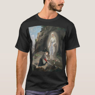 Unsere Lady Lourdes St Bernadette imakulieren Mary T-Shirt