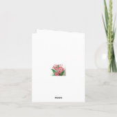 Unsere Lady Mount Carmel Card Karte (Rückseite)