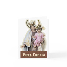 Unsere Lady Mount Carmel Card