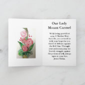 Unsere Lady Mount Carmel Card Karte (Innenseite)