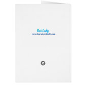 Unsere Lady Notecard (Hinten)